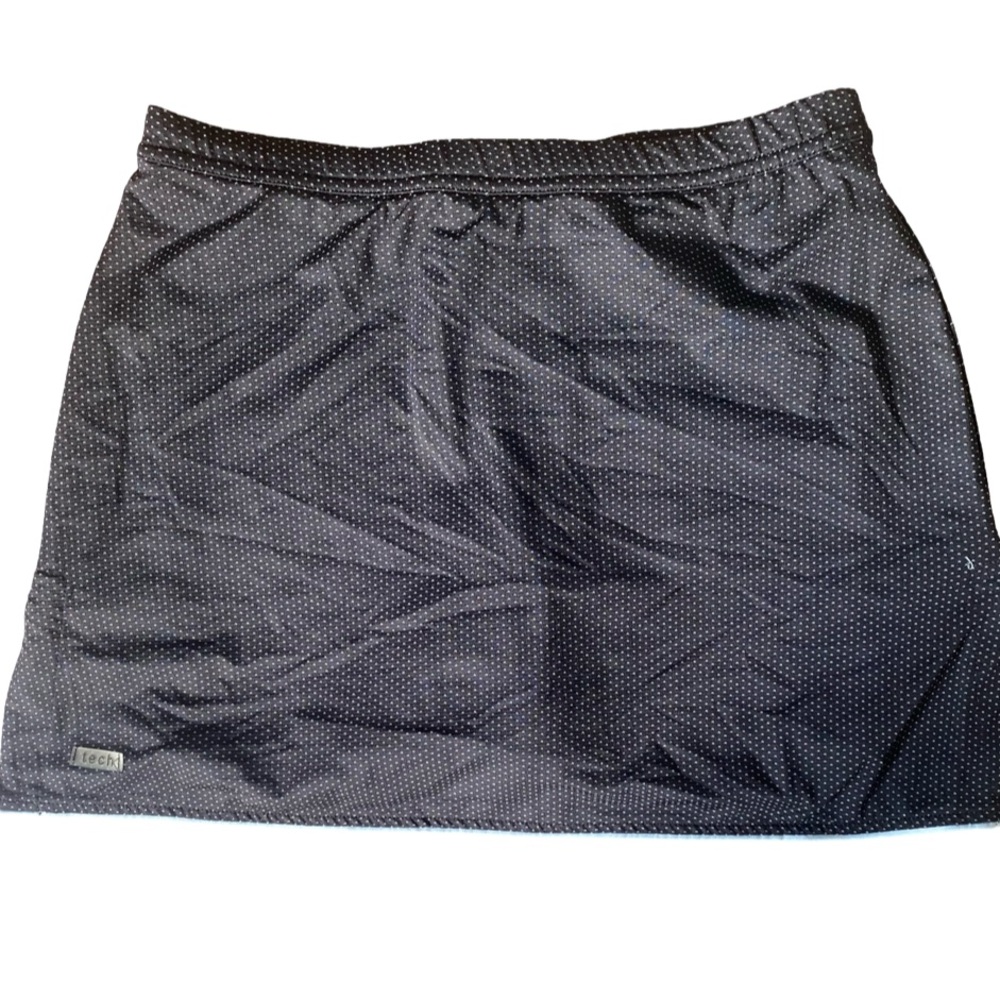 Tail Tech Black and White Dotted Skort -S black white dotted , polyester